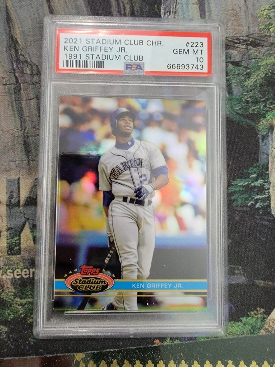 2021 Stadium Club Chrome Ref Ken Griffey Jr, #223 - 1991 SC