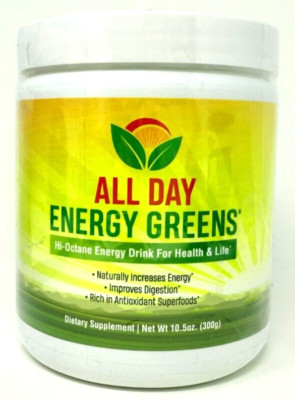 IVL All Day Energy Greens Hi-Octane Energy Drink for Health & Life EXP 10/26