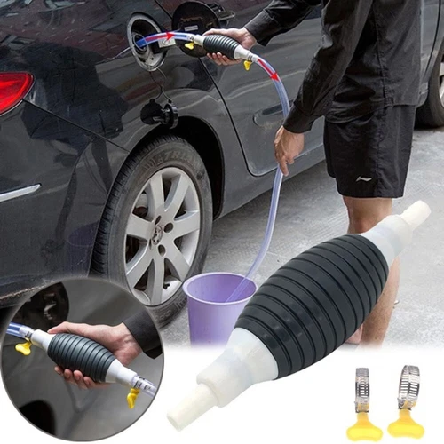 Handpumpe Notpumpe Absaugpumpe Umfüllpumpe für Wasser Benzin Wasser Diesel Öl - Bild 6 von 11