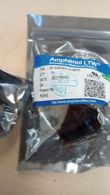 AMPHENOL LTW DC-03BFMA-QL8SPP  Standard Circular Connector 20A F CONN MPIN 3PIN
