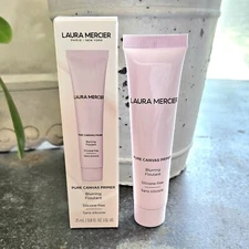 (2) Laura Mercier BLURRING Pure Canvas Primer .8 oz. ea No Silicone NIB! $50 RET