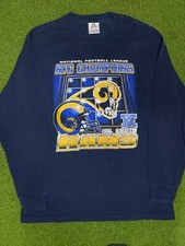 2001 St. Louis Rams - NFC Champions - Vintage NFL Long Sleeve XL 