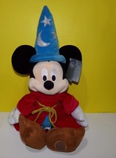 Disney Store 24'' Large Fantasia Sorcerer Mickey Mouse Stuffed Plush w/ Tag