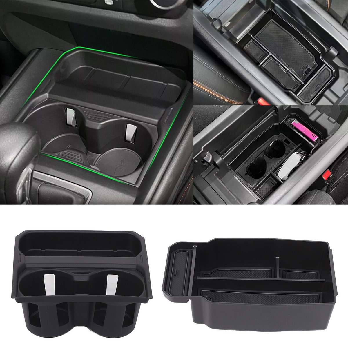 For Mazda CX-50 2022 2023 Center Armrest Water Cup Holder Insert