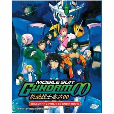 Anime Dvd Mobile Suit Gundam 00 Season 1+2 Complete Box Set +