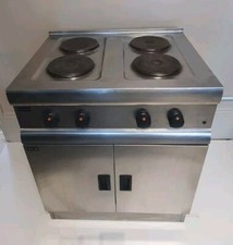Lincat HT7 4 Ring Hob Electric Hotplate Boiling Top with CC7 Cabinet Below