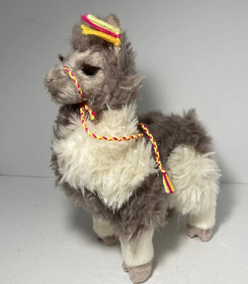 Douglas Llama ZEPHYR Plush Alpaca w/ Eyelashes Toy 12