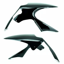 Pyramid Hugger Fender Mudguard Gloss Black Kawasaki ZX6-R 2007 - 2009