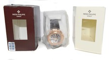 Sealed Patek Philippe 5980 Nautilus Chronograph 18k RG Chocolate B/P '15 5980R 9