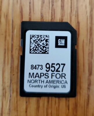 GMC Cadillac Buick Regal  SD Navigation Card 8473 9527 OEM 