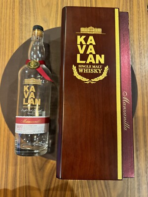 Kavalan Single Malt Whisky Sherry Oak, Manzanilla Empty bottle & box