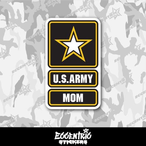 Pegatina de vinilo para mamá del ejército de Estados Unidos - Imagen 1 de 2