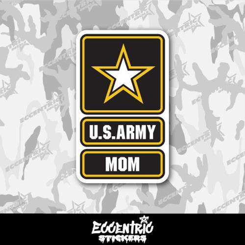 U.S. Army Mom Vinyl Sticker - Picture 1 of 2