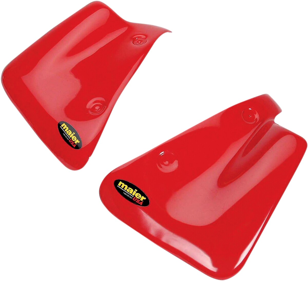 Maier Super Air Scoops Red Pair for 1983-1985 Honda ATC 200X