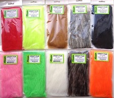 CRAFT FUR "4Trouts" - Long Haired Fly Tying Materials - Lot of 1, 3 or 5 colors