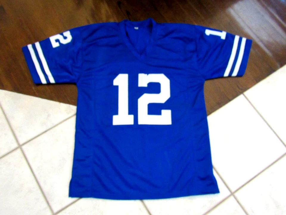 ROGER STAUBACH SBC DALLAS COWBOYS HOF SIGNED AUTO COWBOY FOOTBALL JERSEY JSA - Image 4 of 4