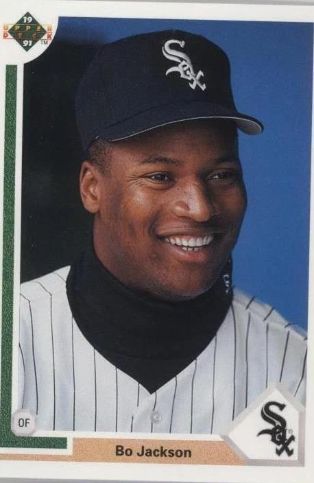 Bo Jackson Chicago White Sox Baseball Sports Trading Cards for