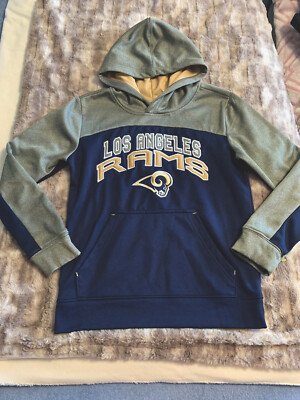 NFL Youth Los Angeles Rams Ellipse Pullover Sweatshirt Hoodie