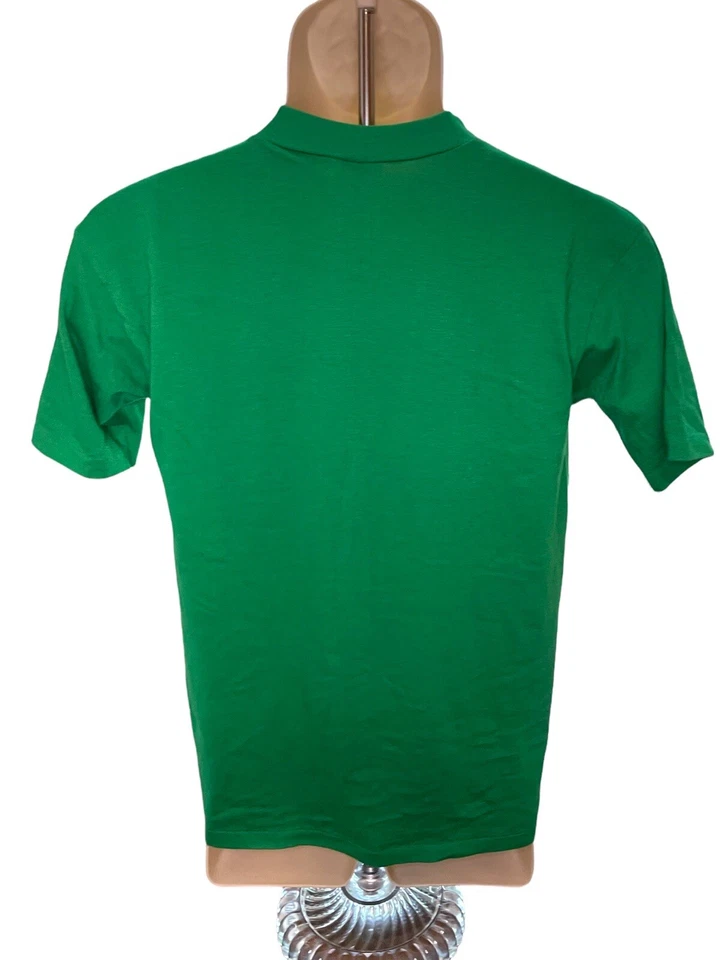 Camiseta De Colección Años 80 Estados Unidos Fort McCoy Verde Mediana Cosida Única Foto 2 de 3