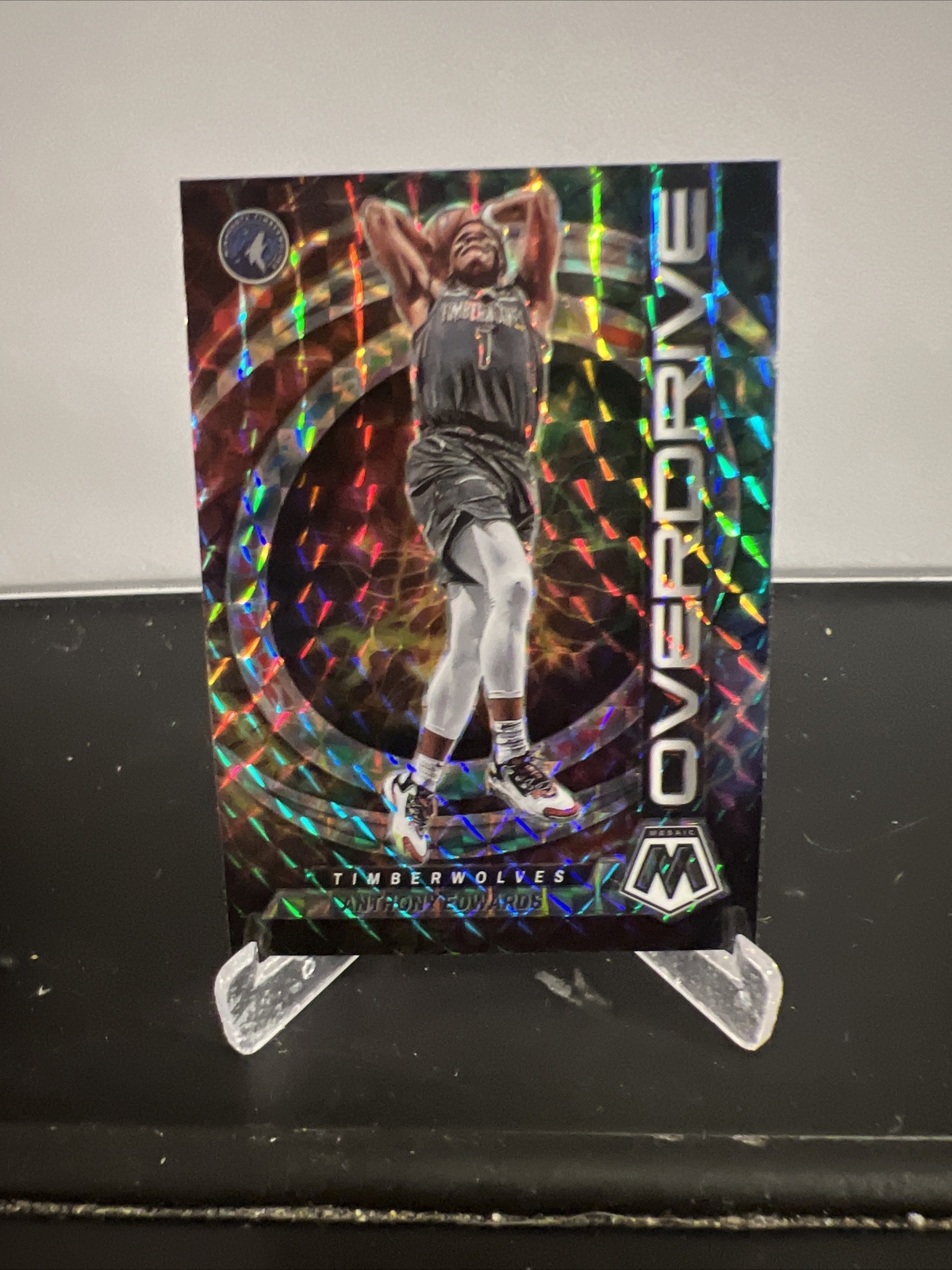 2022-23 PANINI MOSAIC OVERDRIVE PRIZM ANTHONY EDWARDS