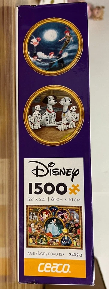 Disney Classics Collage Jigsaw Puzzle 1500 Pc Dreams Collection 32x24” USA - Image 2 of 4