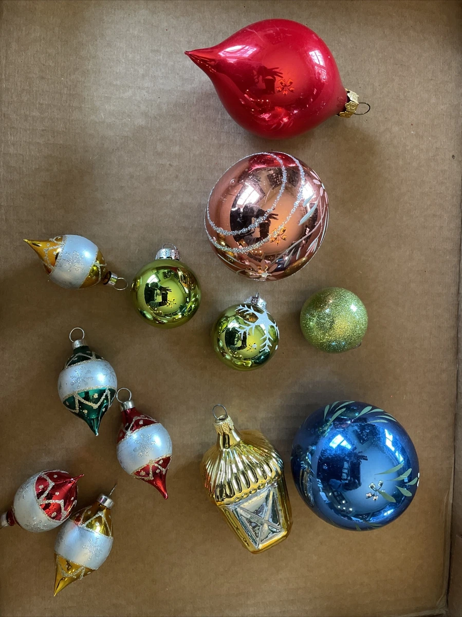 Vintage Christmas Ornament Shapes