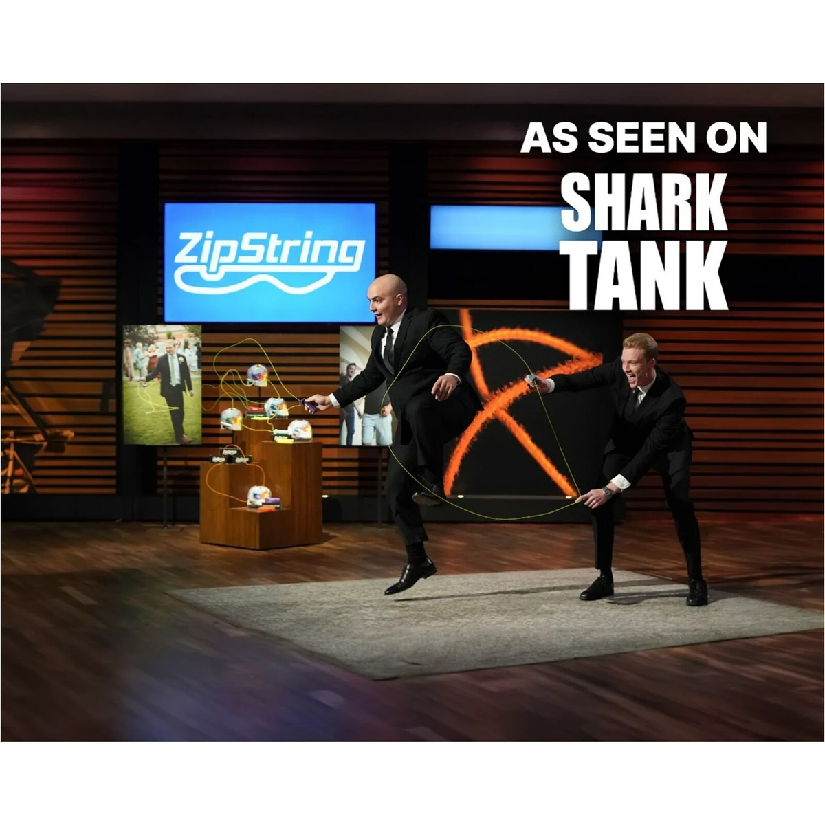 Zipstring Gift for Kids and Adults as Seen on Shark Tank Bodacious Blue Age  4+
