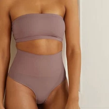 SKIMS Core Control Thong NEW Shapewear Umber XXS/XS