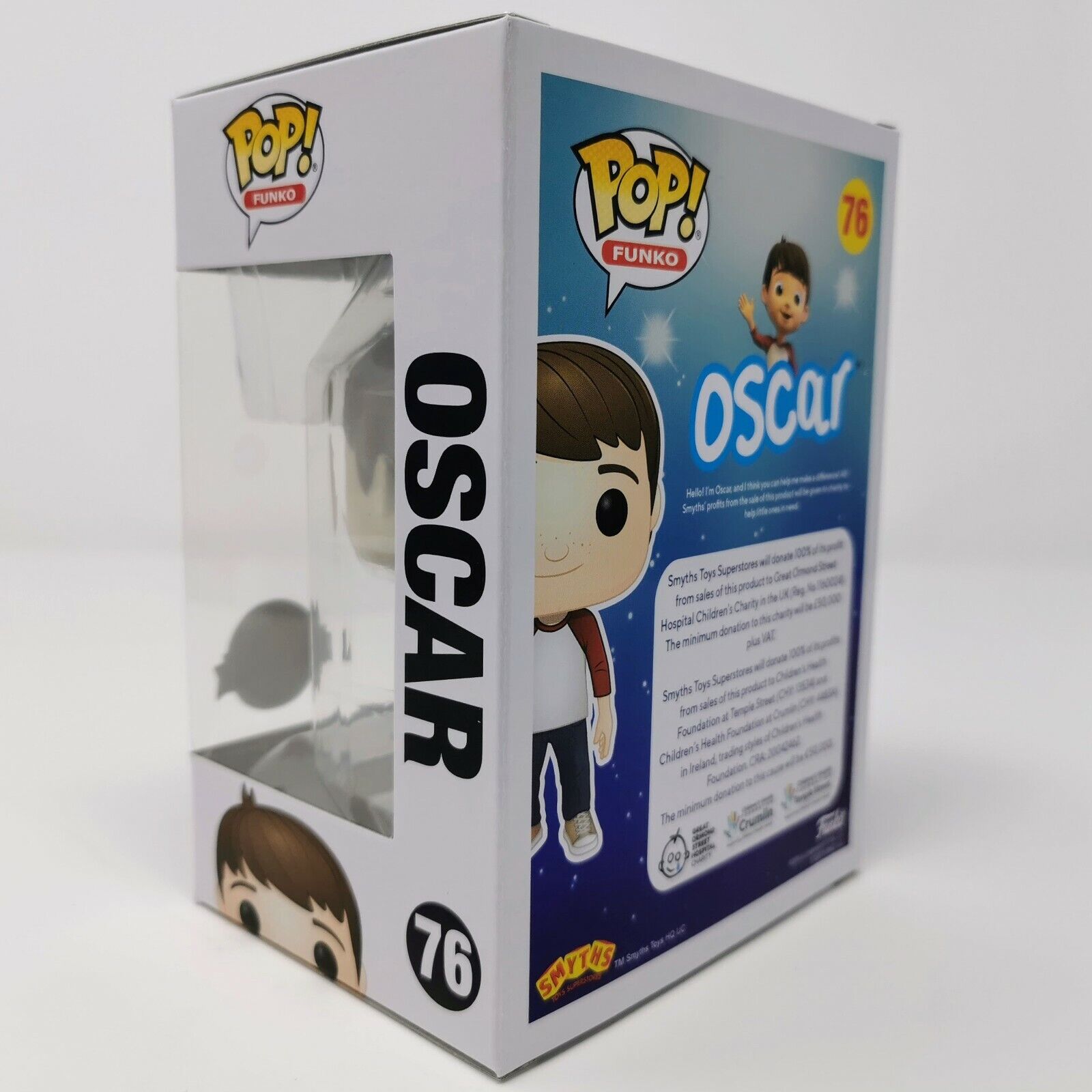 Funko Pop! Smyths Oscar 76 Exclusivo Original Boneco Colecionavel