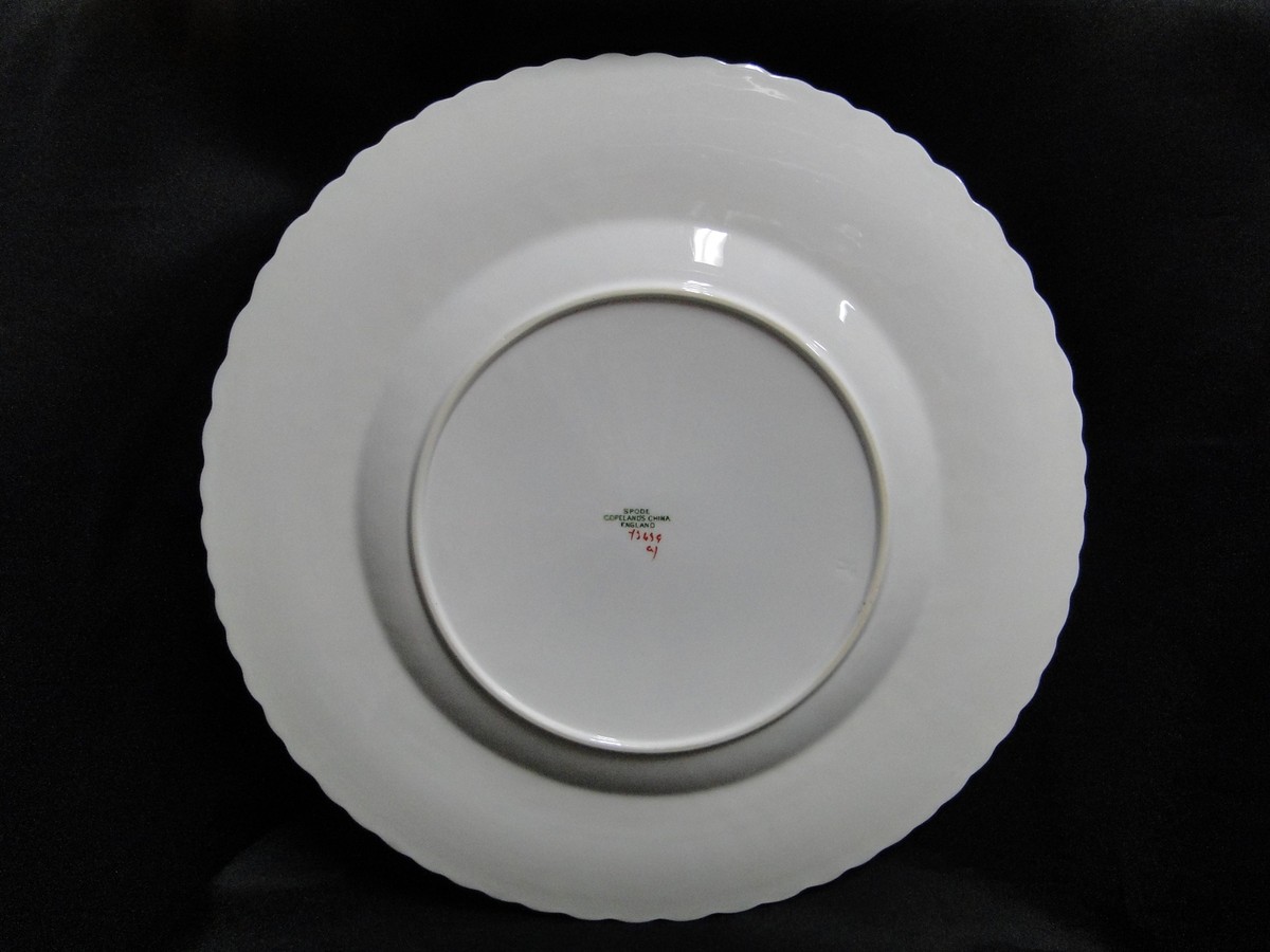 オーダー作成 Spode Y3439, Savoy w/ Florals: Dinner Plate (s), 10 1/2