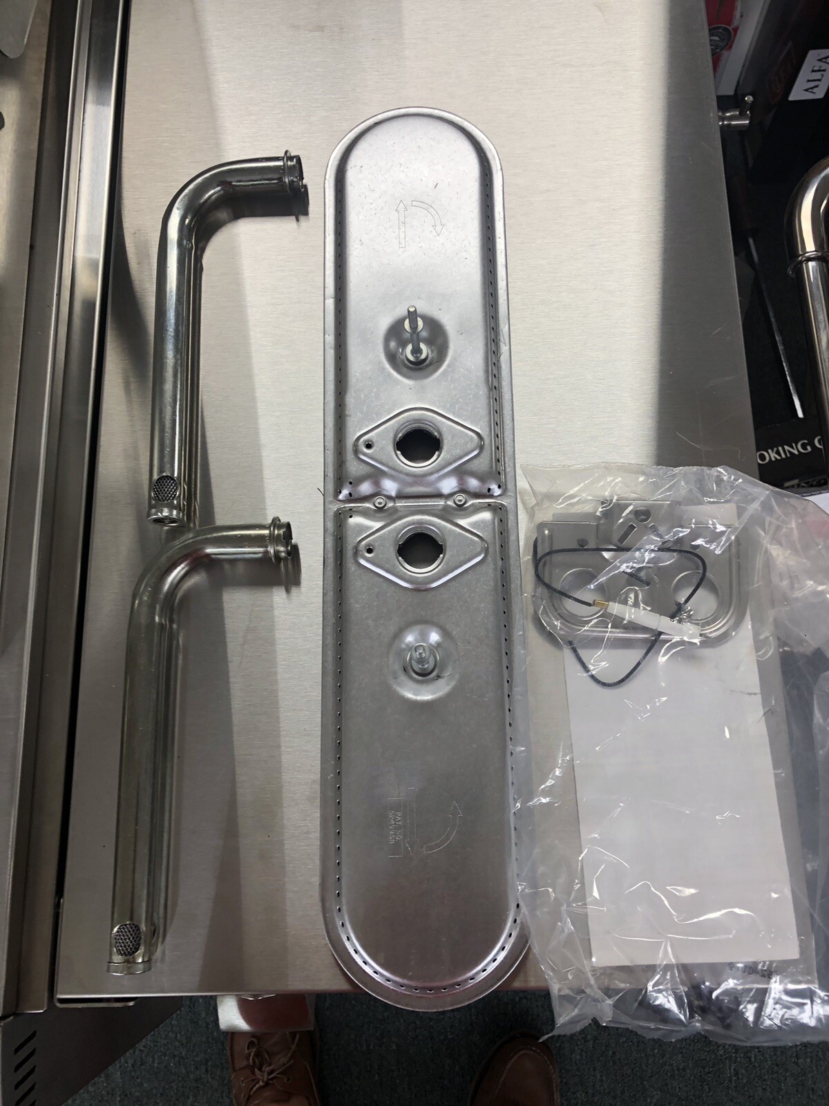 Sunbeam Grill Burner 35330101 With 35420102 Tubes With Igniter