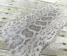 Natural Genuine Anaconda Snakeskin Leather real hide snake skin python 138