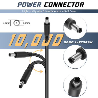 Dell Inspiron 15 Charger Dell Laptop Charger - 65W 90W 130W 4.5mm AC Adapter For Inspiron 3000 5000 7000 Series 4.5mm Barrel Plug Power Supply - Foto 11