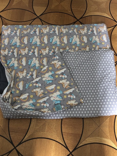 YnM WEIGHTED BLANKET GREY KIDS 5 LB 36"x48" | 2.0 HVY BLANKET W