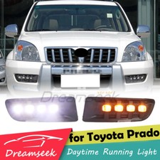 LED TFL Tagfahrlicht Für Toyota Land Cruiser Prado 2003-2009 Nebelscheinwerfer