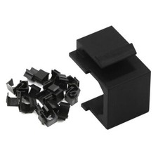 20 Pack Blank Keystone Jack Inserts UL Listed for Keystone Wall Plate  Patch
