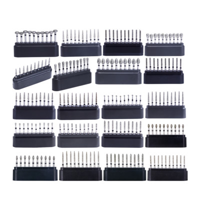 30pcs Dental Super Coarse Diamond FG Bur for High Speed Handpiece Circular wheel