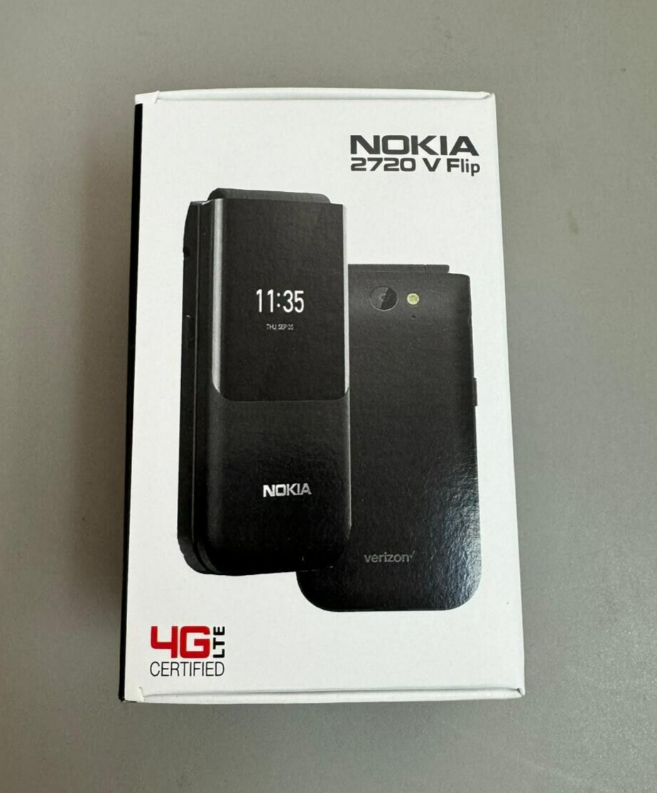 Nokia 2720 V Flip TA-1295 Verizon Wireless 4G LTE KaiOS 4GB 
