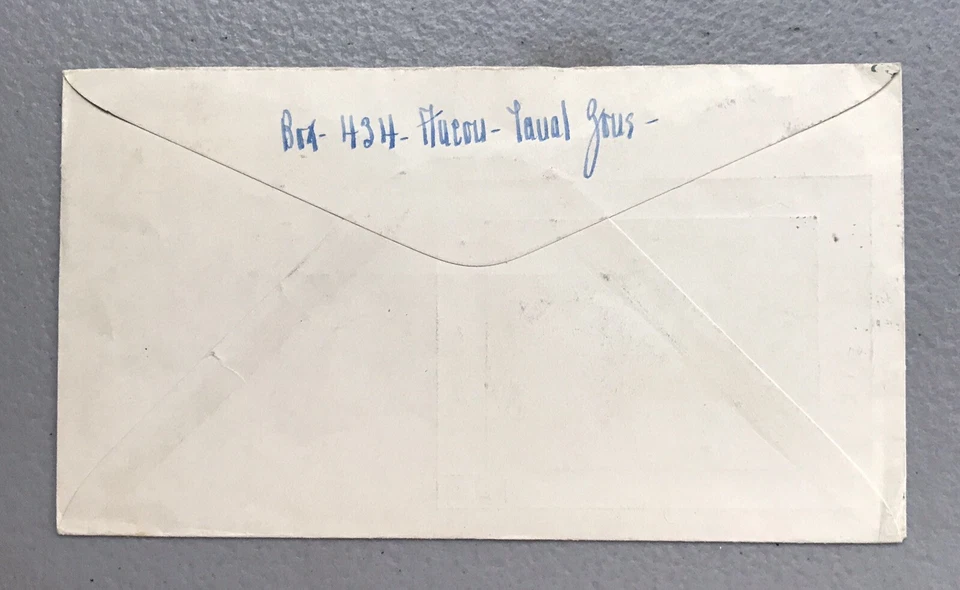 CANAL ZONE COVER 1934 1ST DAY ISSUE 20TH ANNIV PANAMA CANAL GOLD HILL  - Image 4 of 4