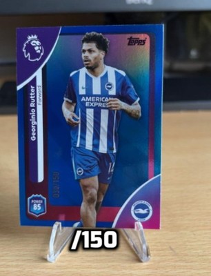 Topps Premier League 2026 Georginio Rutter Blue Parallel /150 C4386