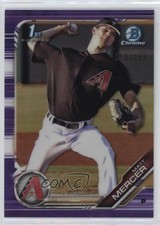 2019 Bowman Chrome Prospects Purple Refractor 158/250 Matt Mercer #BCP-120 10le