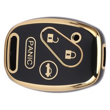 4 Buttons Keys Fob Cover Keyless Entry Remote Control For 