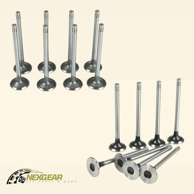 Set of Inlet & Exhaust Valves for Citroen Peugeot 2.0 2.2 Diesel DW10 DW12