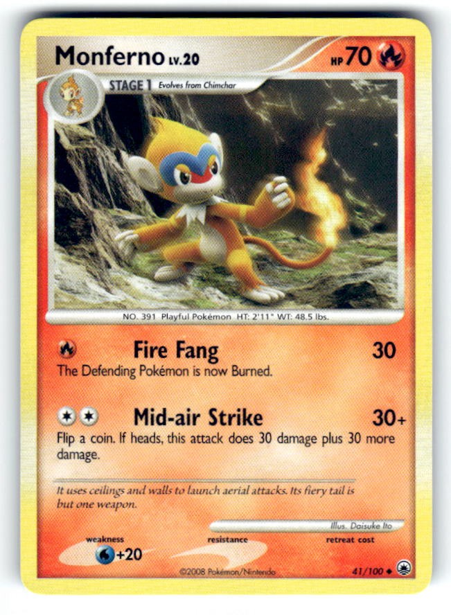 Majestic Dawn #41/100 Monferno