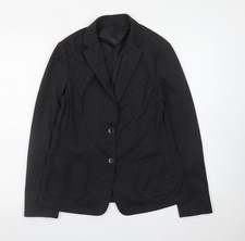 Schwarzer Blazer Damen UK Größe L Uniqlo