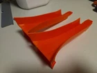 Vintage Hot Wheels Track Part - Jump Ramp with Bases