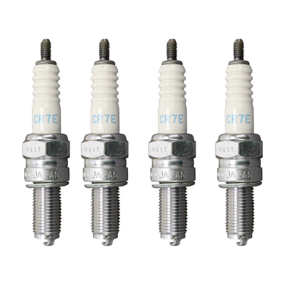 4 Pk Spark Plug Fits NGK CR7E Fits Champion G59C Fits Kawasaki Brute Force