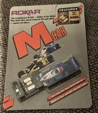 Rokar-Lifelike & M Car . Indy Car . Blue/White #4