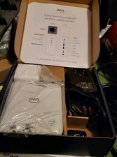 AWS Deep Learning-Enabled Wireless Video Camera Intel Inside White Wi-Fi