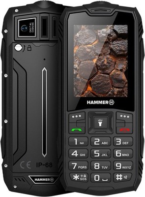 Hammer H Rock LTE ohne Vertrag, 2.4 Zoll Farbdisplay, Robust, 3000 mAh Batterie
